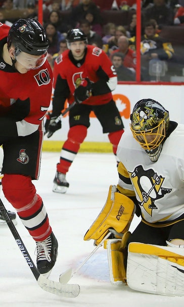 Stone, Duchene each score twice, Senators beat Penguins 6-4